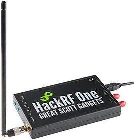 تصویر NooElec HackRF یک رادیو تعریف شده (SDR)، ANT500 و SMA Antenna Adapter Bundle 