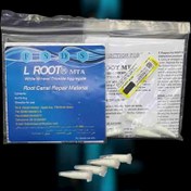 تصویر پودر سیلر پر کردن کانال ریشه دندانL-ROOT MTA دکتر لطفی (4کپسولی) 2 گرم 