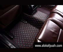 تصویر کفپوش خودرو جک J4 ست کامل ۵ بعدی چرمی 