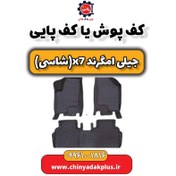 تصویر کف پوش (کف پایی) جیلی امگرند X7 (شاسی) 