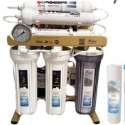 تصویر دستگاه تصفیه کننده آب اس اس وی مدل MaxGold N 2W X1055 +3F به همراه شیر دوکاره و فیلتر 