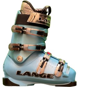 تصویر کفش اسکی مدل Lange Ski boots fluid 100 crazy blue 