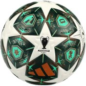 تصویر توپ فوتبال چمپیونزلیگ ۲۰۲۵ سایز ۵ پرسی چرم 