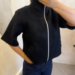 تصویر خرید کراپ جکت جنس فوتر (سایزبندی) 