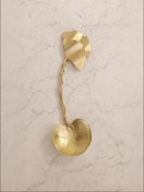 تصویر قاشق آجیل | برگ نیلوفری 