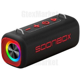 تصویر اسپیکر بلوتوثی قابل حمل سونباکس مدل soonbox s9200 اسپیکر بلوتوثی قابل حمل سونباکس مدل soonbox s9200