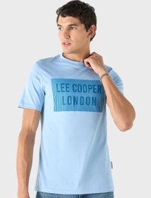 تصویر تی‌شرت آستین کوتاه با چاپ لوگوی لی کوپر برند lee cooper Lee Cooper Logo Print T-shirt with Short Sleeves