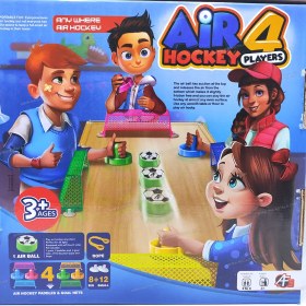 تصویر بردگیم (بازی فکری) ایرهاکی 4 نفره – آرمان فردا 