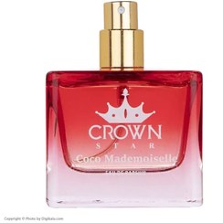 تصویر عطر ادکلن ادو پرفیوم زنانه کراون استار مدل کوکو مادمازل حجم ۶۰ میلی لیترCROWN STAR Coco Mademoiselle 