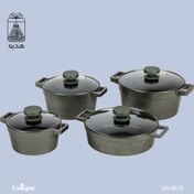 تصویر سرویس قابلمه 8 پارچه یونیک مدل کیهانی دیاموند کد 8510 