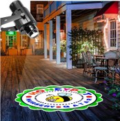 تصویر پروژکتور تبلیغاتی تمام رنگ(یکسال گارانتی) 