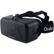 تصویر هدست واقعیت مجازی oculus DK2 کارکرده در حد نو oculus dk2 used