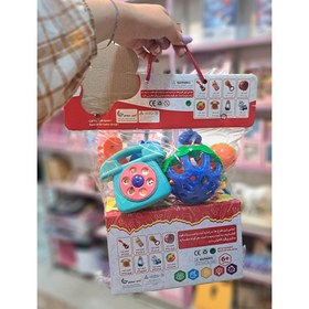 تصویر ست جغجغه 8 عددی 