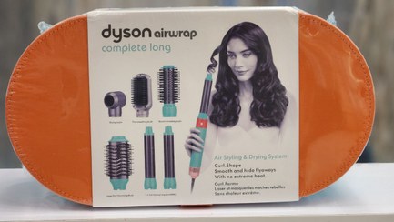 تصویر سشوار دایسون ایتالیا - ایررپ فیروزه ای 