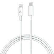 تصویر کابل تایپ سی به لایتنینگ شیائومی یک متری USB-C to Lightning Cable 1M