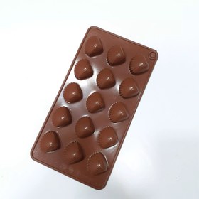 تصویر قالب سیلیکونی شکلات طرح صدف 