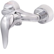 تصویر شیر توالت اهرمی دسته اردکی کروم کارتریج ۴۰ 