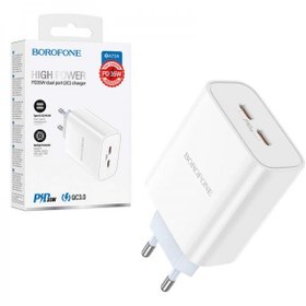 تصویر شارژر USB برند BOROFONE مدل BA73A PD35W(2Cشش ماه گارانتي ؟؟