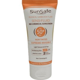 تصویر فلویید ضد آفتاب SPF50پوست های حساس50میل سان سیف کد578 