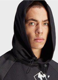 تصویر هودی با لوگوی بزرگ اسنشیال برند Adidas Essential Big Logo Hoodie