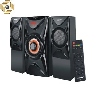 تصویر اسپیکر سه تکه دنای مدل DE-9152RH Denay DE-9152RH Multimedia Speaker System