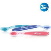 تصویر قاشق حرارتی رنگی سه عددی 5235 نابی Nuby 
