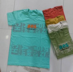 تصویر تیشرت پسرانه سایز بزرگ. نخ پنبه 