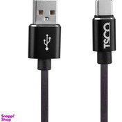 تصویر کابل تبدیل USB به USB-C تسکو (Tsco) مدل TC C169 طول 1 متر 