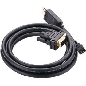 تصویر کابل تبدیل HDMI به micro USB / VGA یوگرین MM101 30449 طول 1.5 متر Cable HDMI Ugreen MM101 30449 1.5m