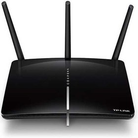 تصویر مودم روتر +ADSL2 دوبانده بی‌سیم AC750 تی پی لینک Archer D2 TP-LINK Archer D2 Wireless AC750 Dual Band ADSL2+ Modem Router