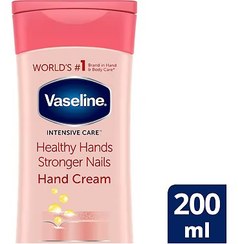 تصویر کرم دست و ناخن وازلین مدل Stronger ا Vaseline Healthy Hands Stronger Nails Cream Vaseline Healthy Hands Stronger Nails Cream