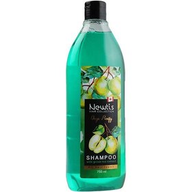 تصویر شامپو موی سر سبز Deep Purify مناسب انواع مو 750میل نیوتیس Newtis Deep Purify Hair Shampoo For All Hair Types 750ml