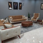 تصویر مبل راحتی چستر مدل پیکاسو ظرفیت ۸ نفره 