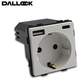 تصویر پریز هوشمند و شارژر USB تویا 