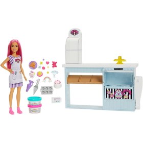 تصویر ست بازی نانوایی باربی من می‌توانم باشم برند mattel Barbie I Can Be Bakery Playset