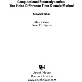 語学+参考書 Computational Electrodynamics: The Finite-Difference Time-Domain Method (ARTECH HOUSE ANTENNAS AND PROPAGATION LIBRARY) خرید و قیمت دانلود کتاب Computational Electrodynamics: The