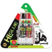 تصویر چسب دوقلو هل بزرگ (14 میلی لیتر) ا HL steel twin glue HL steel twin glue