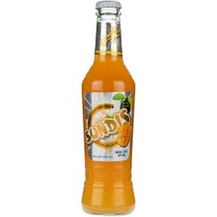 تصویر آبميوه گازدار سيب انبه سانديس شيشه ای ۳۰۰ سی سی 