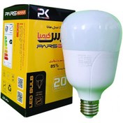 تصویر لامپ LED حبابی 20 وات E27 مهتابی پارس کیمیا 