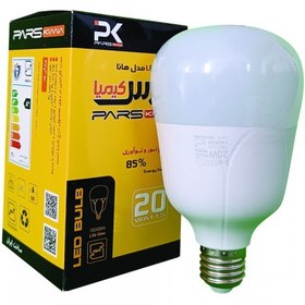 تصویر لامپ LED حبابی20 وات (هانا) E27 آفتابی پارس کیمیا 