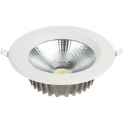 تصویر چراغ سقفی COB توکار 20 وات افراتاب سری TITAN Built-in COB ceiling light 20 watts of TITAN series