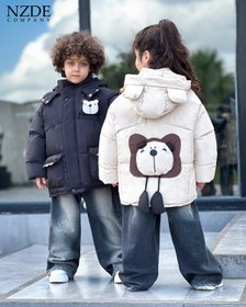 تصویر کاپشن بچگانه خرس مهربون NZDE 