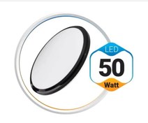 تصویر چراغ سه حالته سقفی روکار 50 وات پرشین نور 