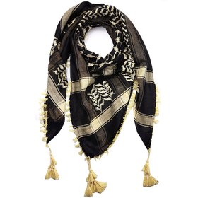 تصویر چفیه ( شماق ) زرد لیمویی کد 240013 