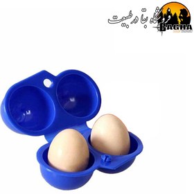 تصویر جا تخم مرغی 2 تایی نشکن 2 egg trays