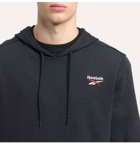 تصویر هودی با لوگوی کوچک آیدنتیتی برند reebok Identity Small Logo Hoodie