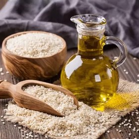 تصویر روغن کنجد مرغوب یک لیتری 