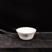 تصویر پیاله ماست آرکوپال پارس اپال مدل رمانتیک 120 گل آبی 