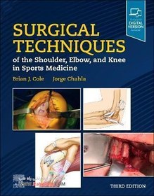 تصویر Surgical Techniques of the Shoulder, Elbow, and Knee in Sports Medicine 3rd Ediciónتکنیک های جراحی شانه، آرنج و زانو در پزشکی ورزشی 