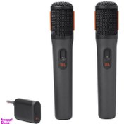 تصویر میکروفون بی سیم پارتی باکس جی بی ال مدل Wireless Mic بسته 3 عددی 